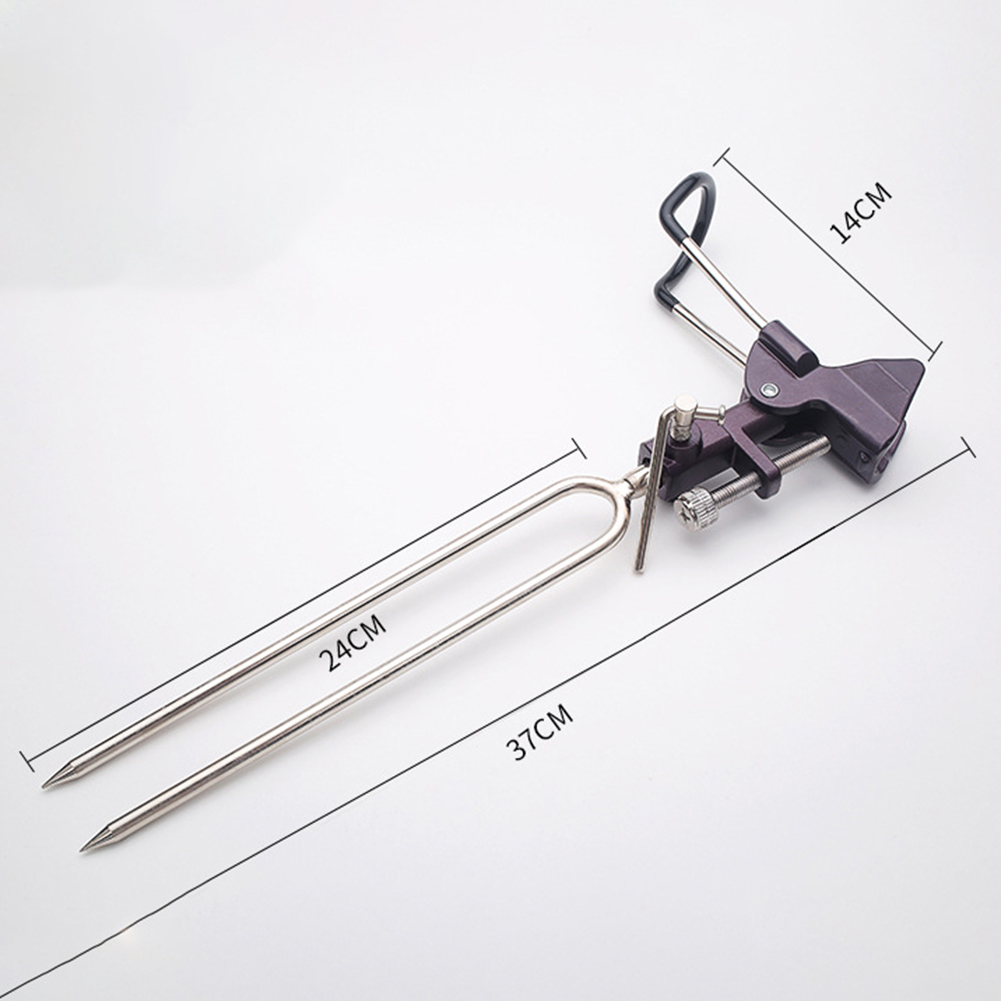 Angelhalterung aus Aluminiumlegierung, stabile Angelhalterung für Anfänger – Detail 4