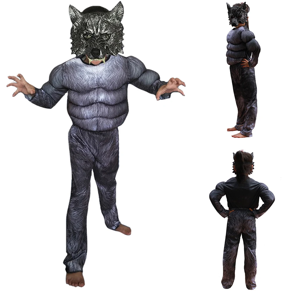 Купить Карнавальный костюм детский БТ Волк в интернет-магазине HAPPY LAMA -