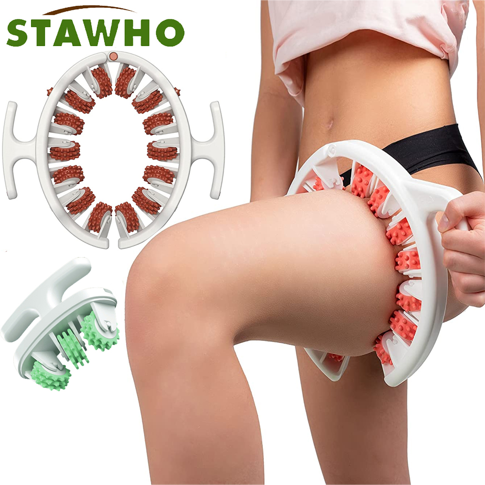 Best of Round Massager Roller For Waist Abdominal Muscles Ring Leg Clip Stovepipe To Clear The Meridian Portable Cellulite Massage Reviews & Tips