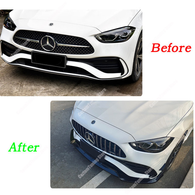 メルセデスベンツ カー フロントバンパーセパレーター フォグライトアダプター Cクラス w205 c180 c200 c260 c43 amg 2015〜2018 メルセデスベンツ フロントバンパーセパレーター フォグライト