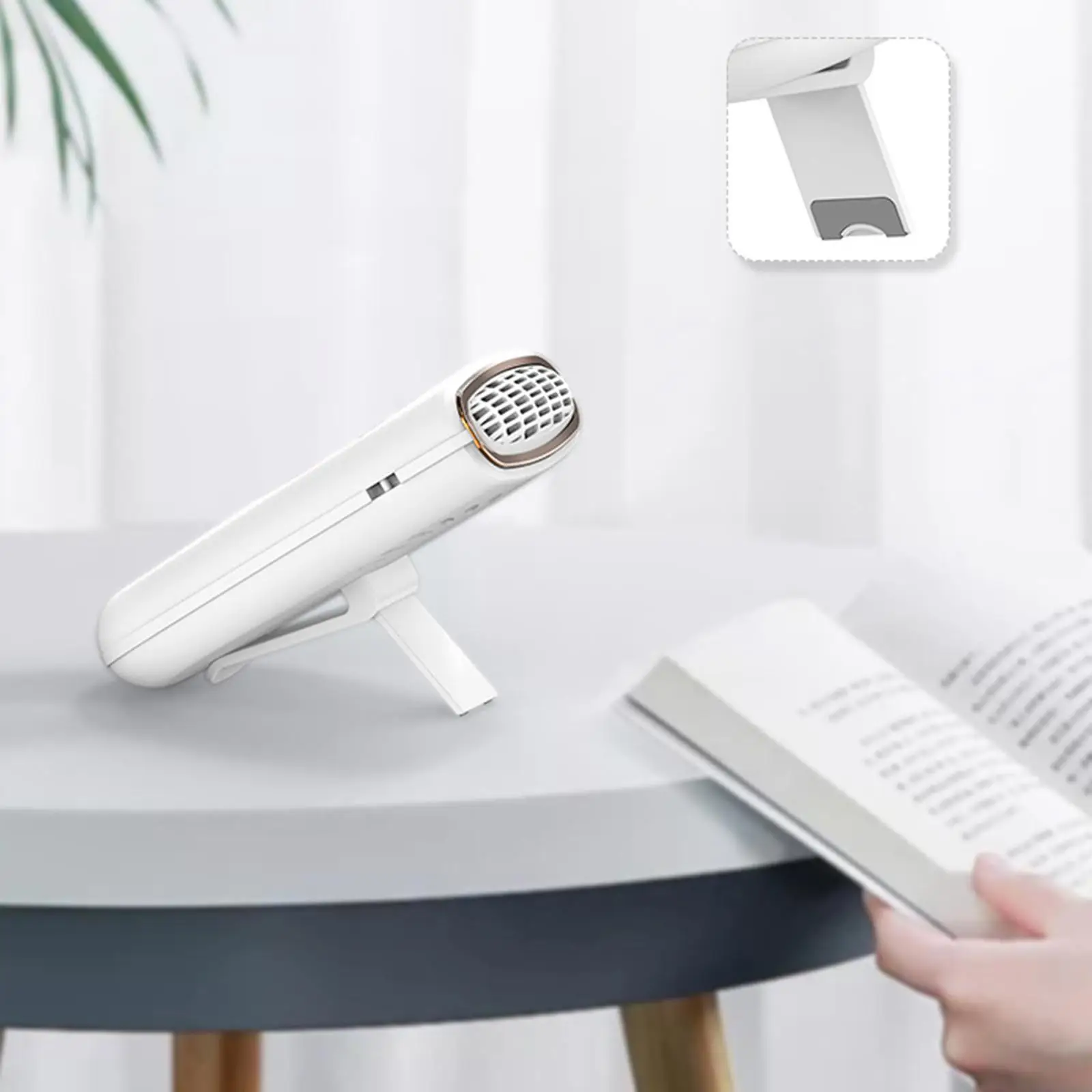  Handheld Fan Rechargeable USB Waist Cooling Fan Personal   for Cooling and Travel