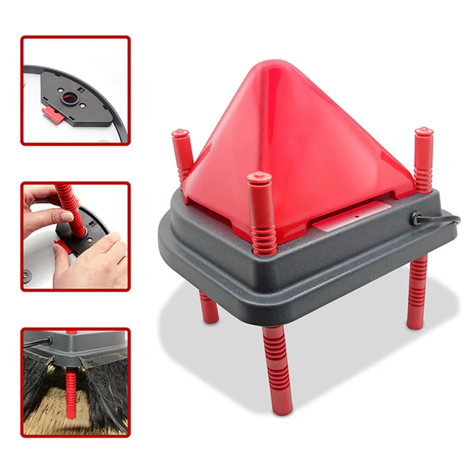 Chick Brooder Heating Plate Adjustable Height Breeding Tools Temperature Controller Chicken Warmer for Chicks or Ducklings