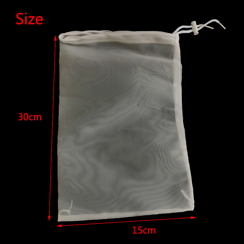 200-Mesh-Nylon-Filternetzbeutel, Acquarium, Bio-Ball, Carbon Media, Isolationsbeutel, Lebensmittelfilter, Siebe, Netz, Küchensiebbeutel – Detail 13