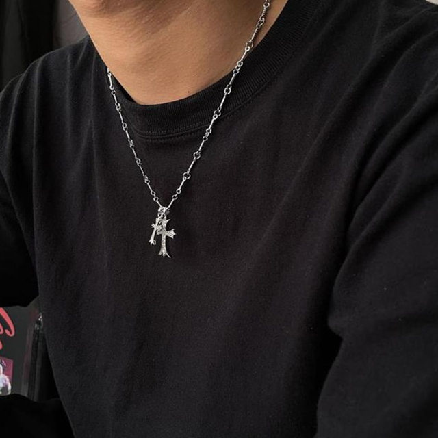 NEIGHBORHOOD CORD CROSS NECKLACE コブクロ 黒田 NEIGHBORHOOD CORD CROSS NECKLACE コブクロ 黒田 - メルカリ
