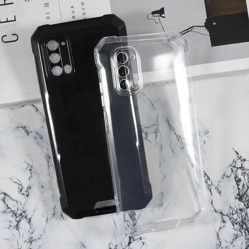 Plain and Transparent Silicone phone Case Cover 