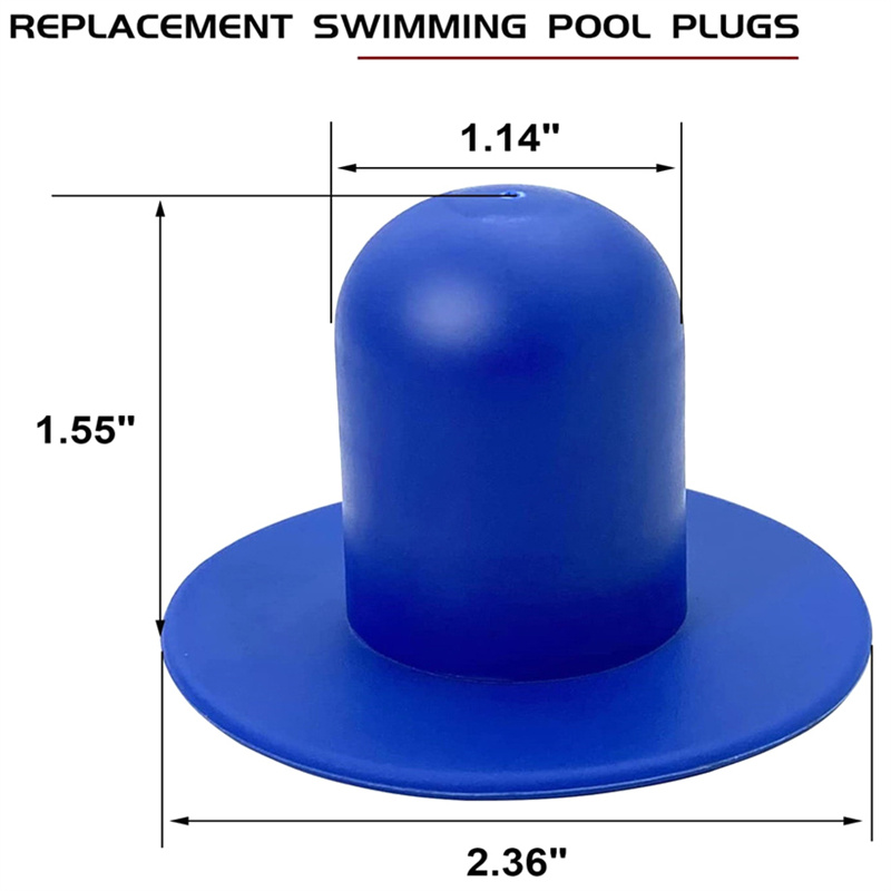 1 stücke schwimmbad ablass stopfen pumpe sieb loch stopfen wasser stopper für intex bestway schwimmbad wand stecker ersatz – Detail 8