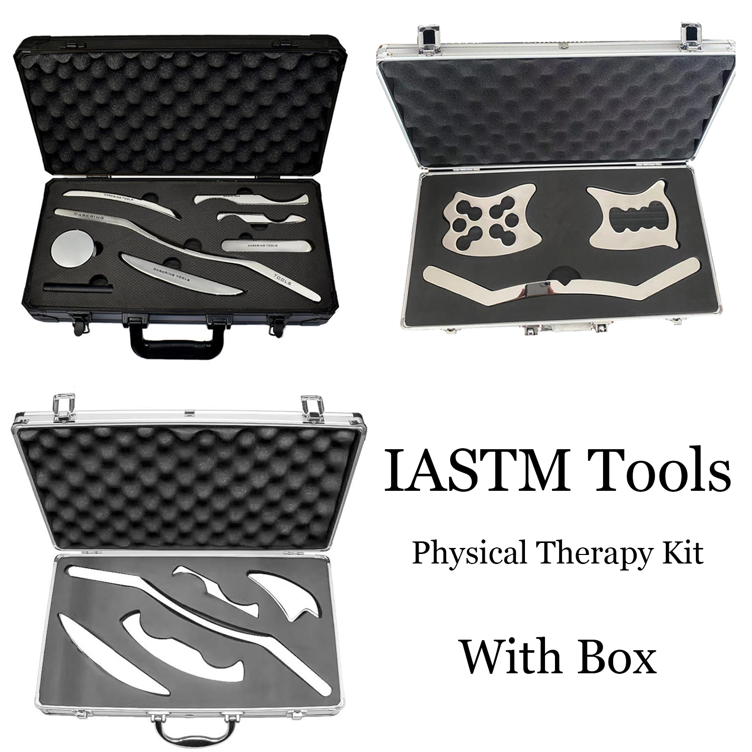 Best of IASTM Tools Physical Therapy Set Body Muscle Soft Tissue Stainless Steel Gua Sha Board Myofascial Release Chiropractic Massage Reviews & Tips