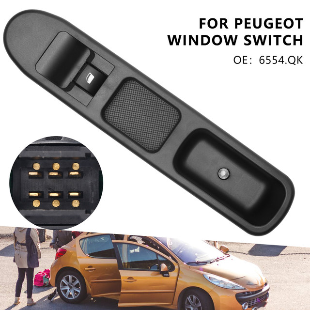 6490eh Power Window Switch for Peugeot 207 Wa Sw 2006 to