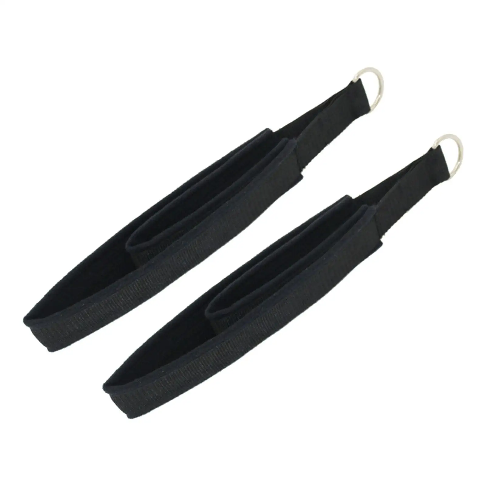 2 Pilates Double Loop Straps for Reformer Improve Flexibility D Rings Straps