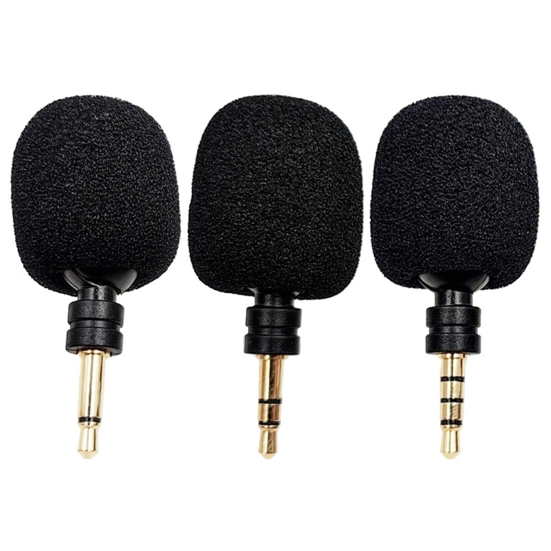 Title 2, Mini 3.5mm Microphone Stereo Mic For Recording ...