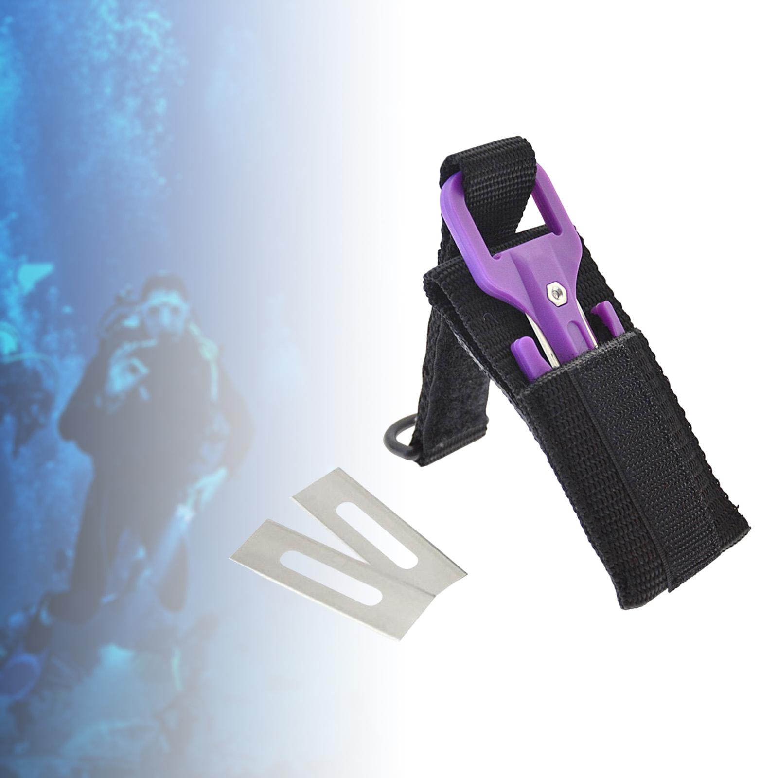 Snorkeling Knives with Extra Blades Safety Scuba Dive Line Cutter for Freediving Spearfishing Diving Fishing Line Fishing Net