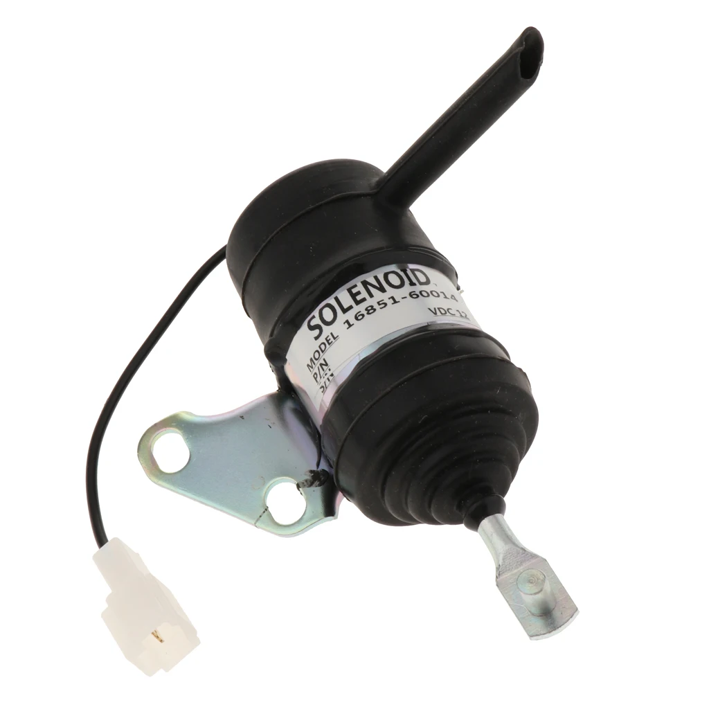 Fuel Shut Off Solenoid  16851 60014 for Mower Tractor  RTV RTV900, 