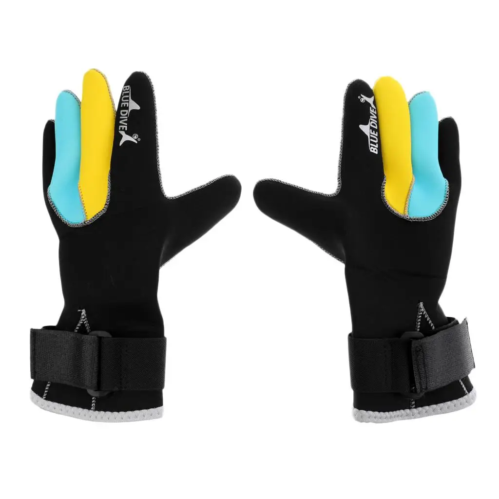 2pcs 3mm Neoprene Palm Scuba Diving Gloves Warm Snorkeling Freediving
