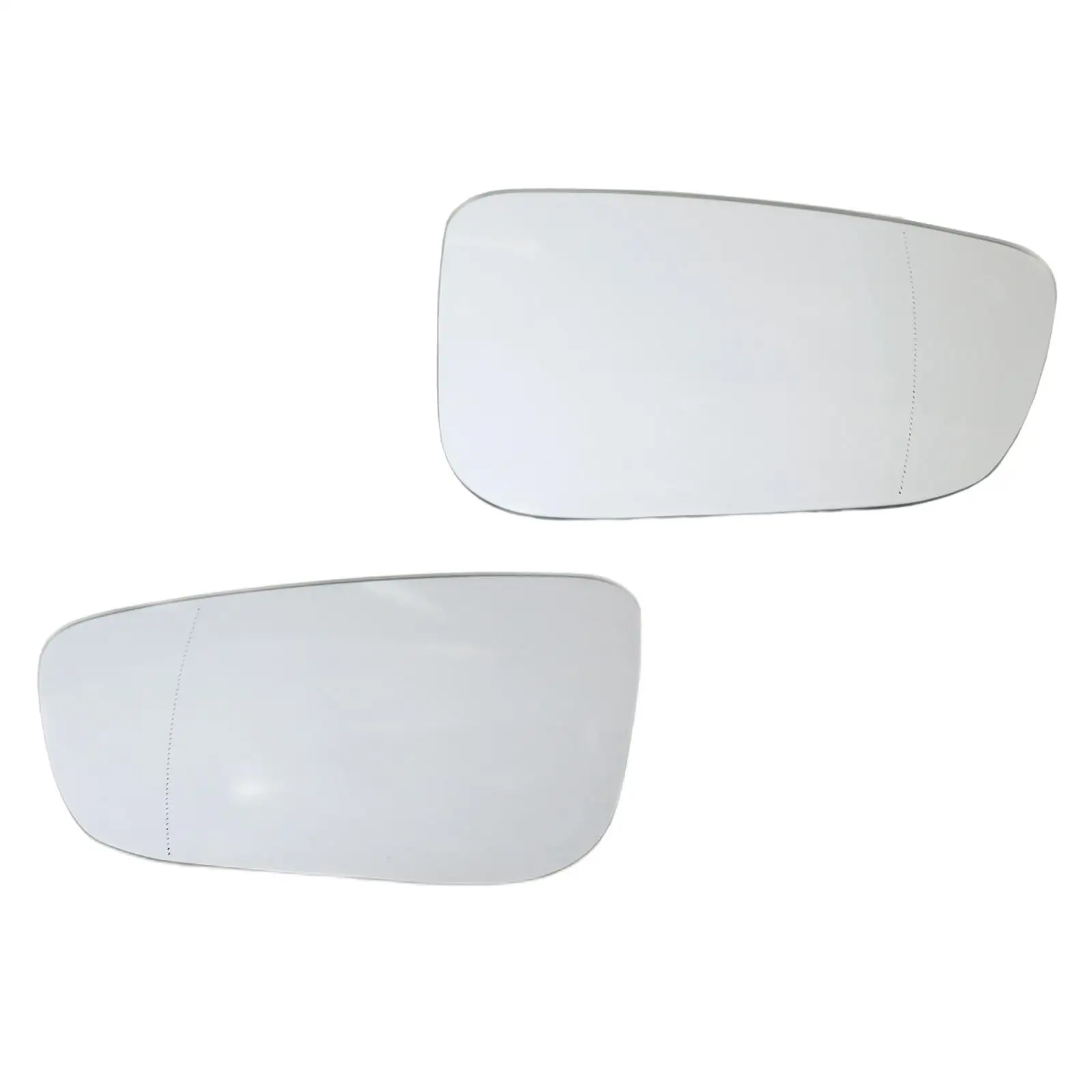 Rearview Mirror Glass Heating Function Fit for 5 Series G30 G31 2016+ White
