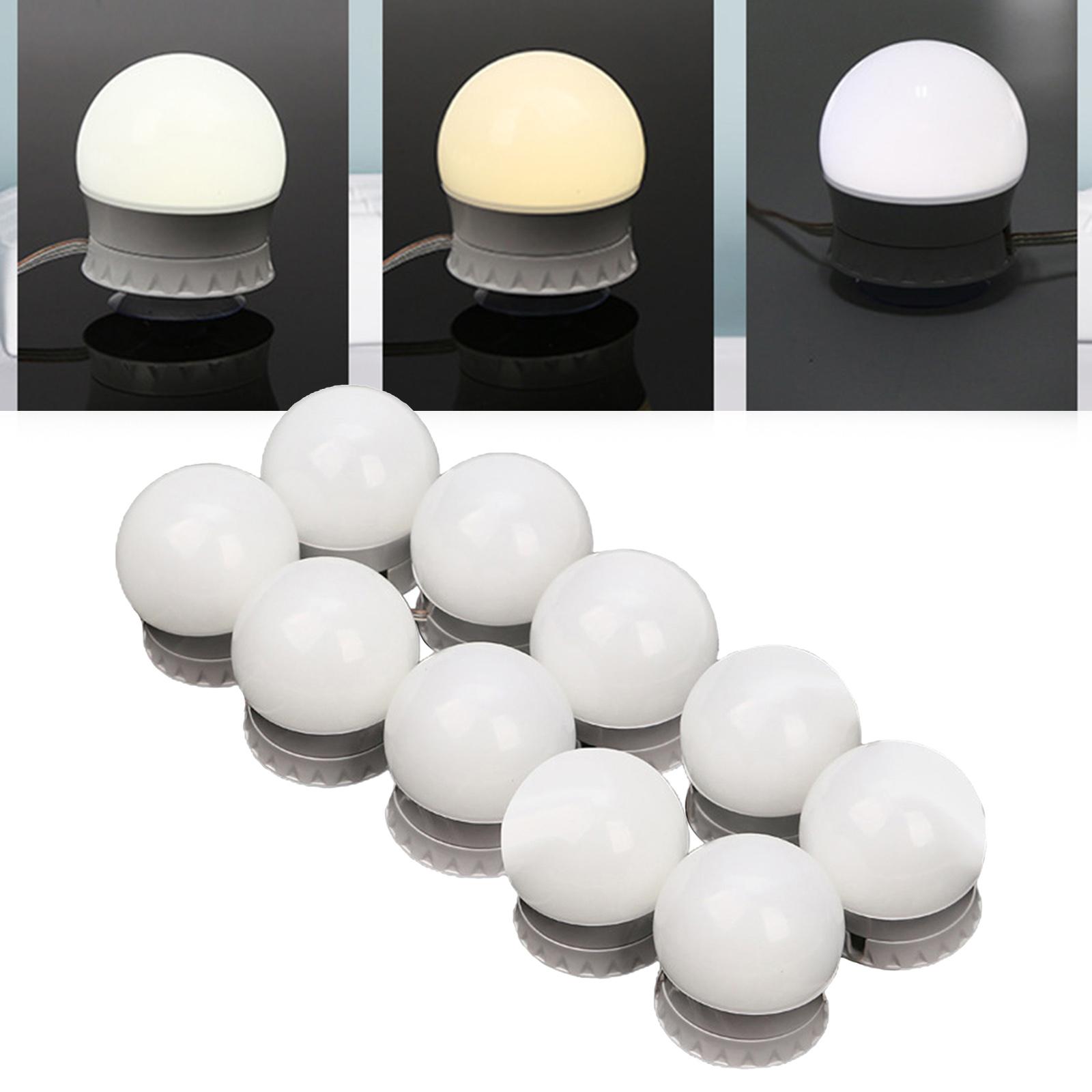 Led Vanity Light Makeup Mirror Light Bulb LED USB Cable Powered Dressing Table Make Up Mirror Lamp Decor Bathroom Wall Lamp
