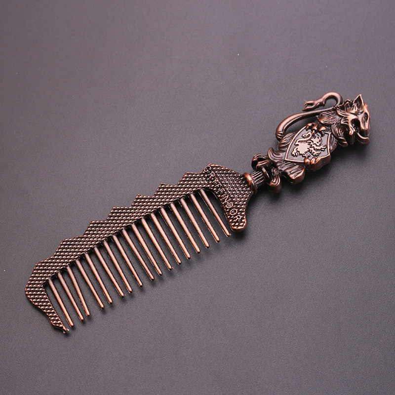 HOT New Male Lion Style Retro Comb Gryffindor Ravenclaw College Style Ravenclaw Comb Gift Articles for Daily Use · v2