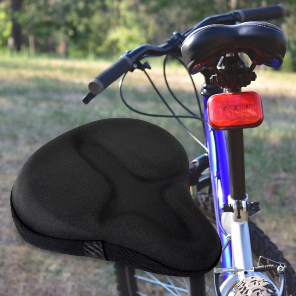 Title 1, Silicone Bicycle Saddle Seat Cushion Bicycle Sa...