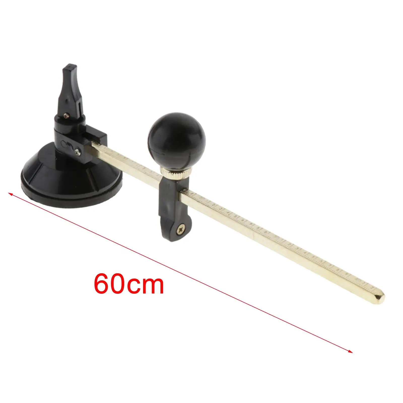 60mm Glass ,Glass  Tool, 6 Wheel Compasses, Practical, Glass  Tools Compass Glass Circle Cutter with Suction Cup Circle Cutter
