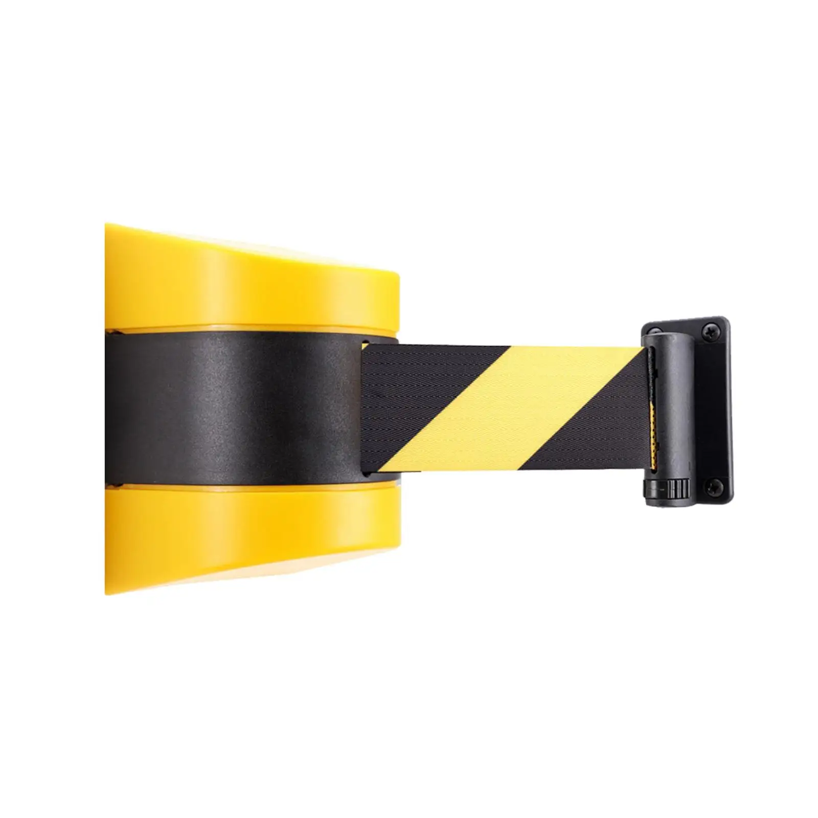 Crowd Control Wall Barrier Multifunctional Fixed Wall Mount Retractable Belt Barrier for Shop Restaurants Cash Register Elevator