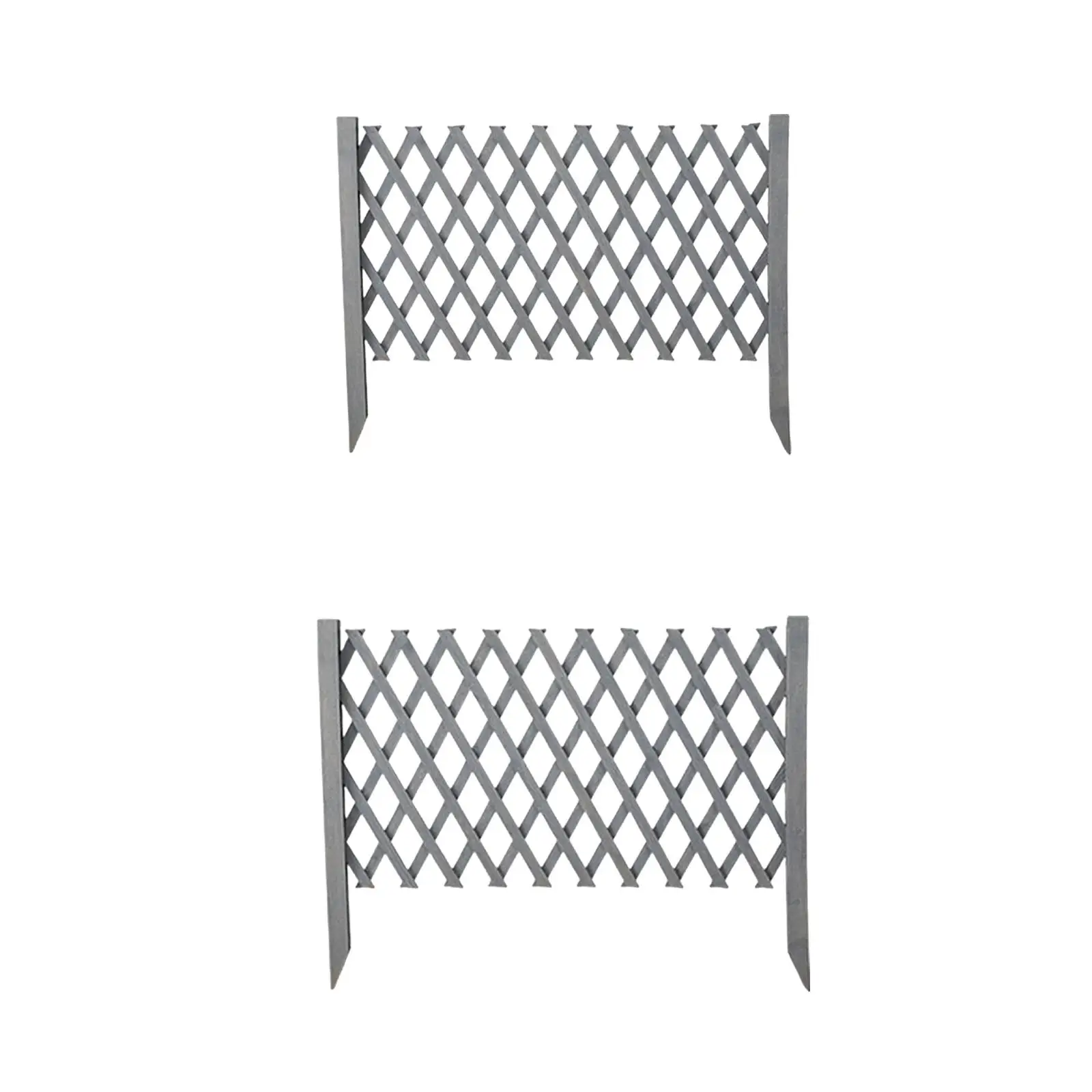Garden Trellis Fence Indoor Outdoor Wood Fence Partition Retractable Door Expandable Wooden Fence for Stairs Restaurant Lawn