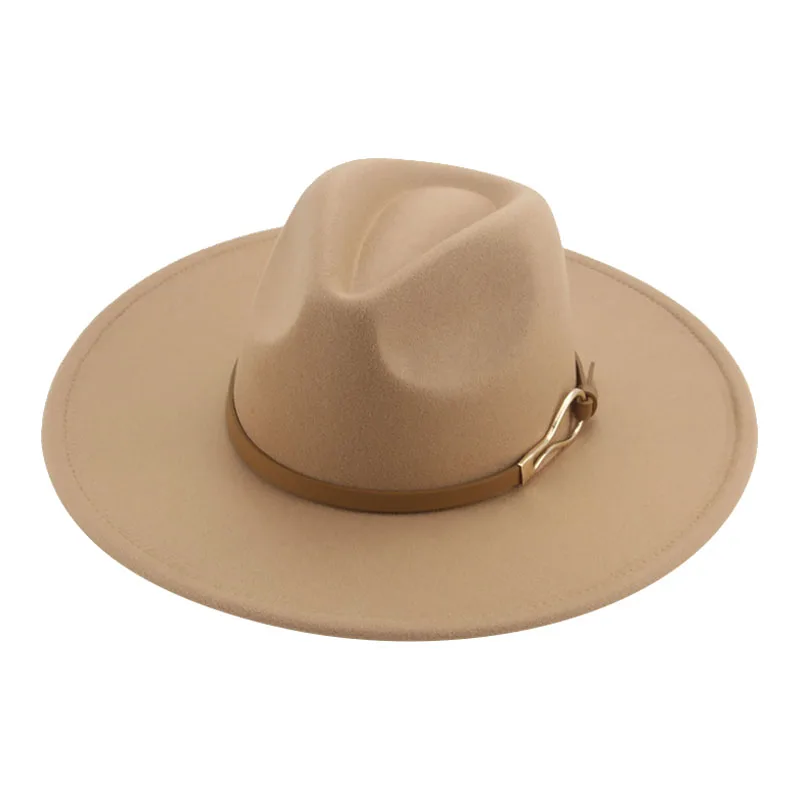 black fedora hat mens Fedora Hat Ahts for Women Felted Hats for Men Solid Wide Brim 9.5cm Belt Casual Formal Panamas Women's Hat шляпа женская летняя small fedora hat