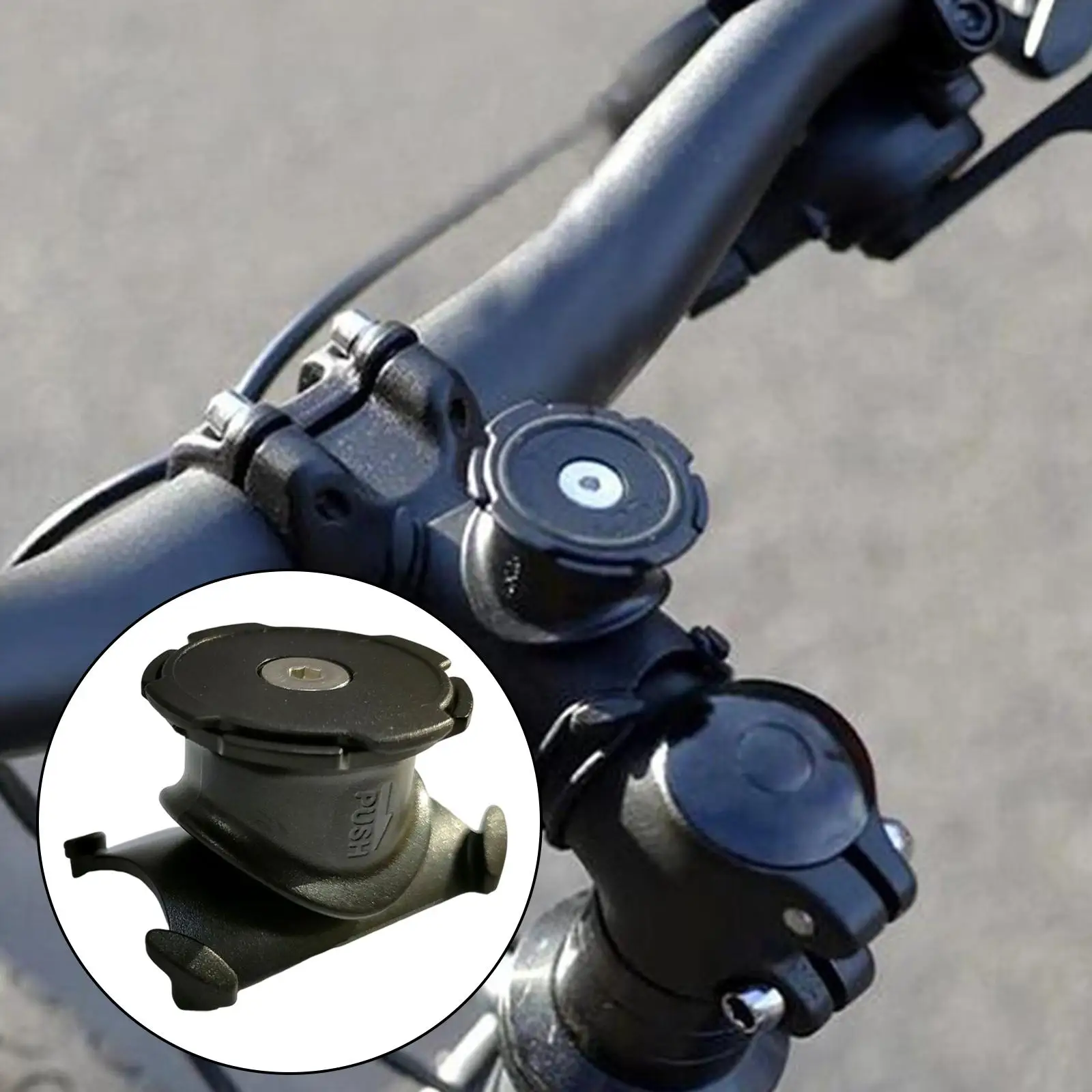 Motobike Bicycle Handlebar Stem Phone Holder Universal Support Riding Bike Mount Supplies Replacement High Performance Premium