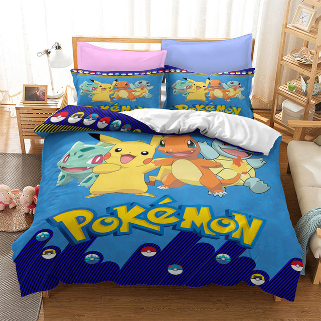 Pokemon : PillowCase Bodypillow 4pcs Bedding Sets ALP-SWOR-616 