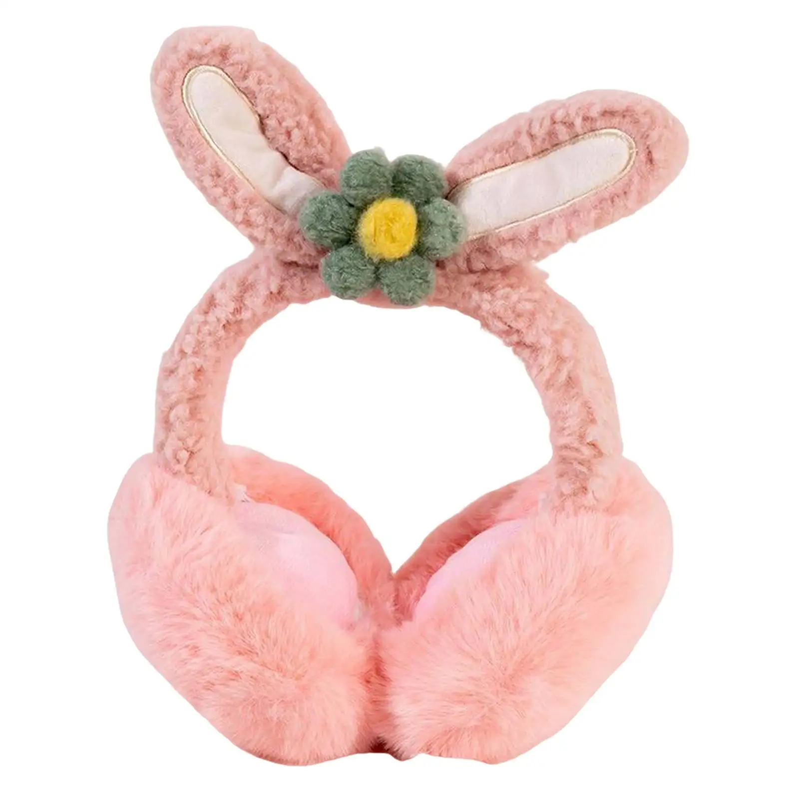 Thick Plush Winter Warm Earmuffs Headband Comfortable Cute Ear Warmer Ear Muffs for Children and Adult Winter Outdoor