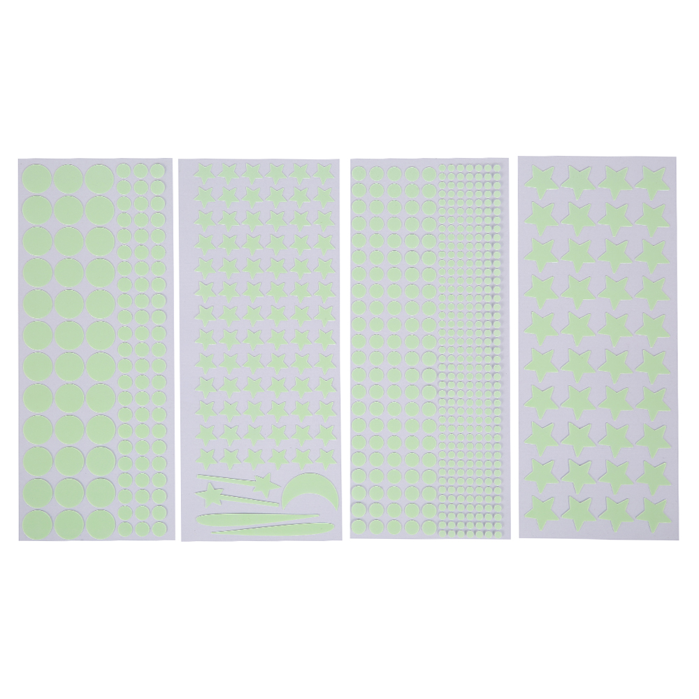 Description Picture 6 of item637Pcs Glow In The Dark Star Stickers Luminous Moon Wall Decals Ceiling Sticker Glowing Wall Decorations for Kids Bedroom