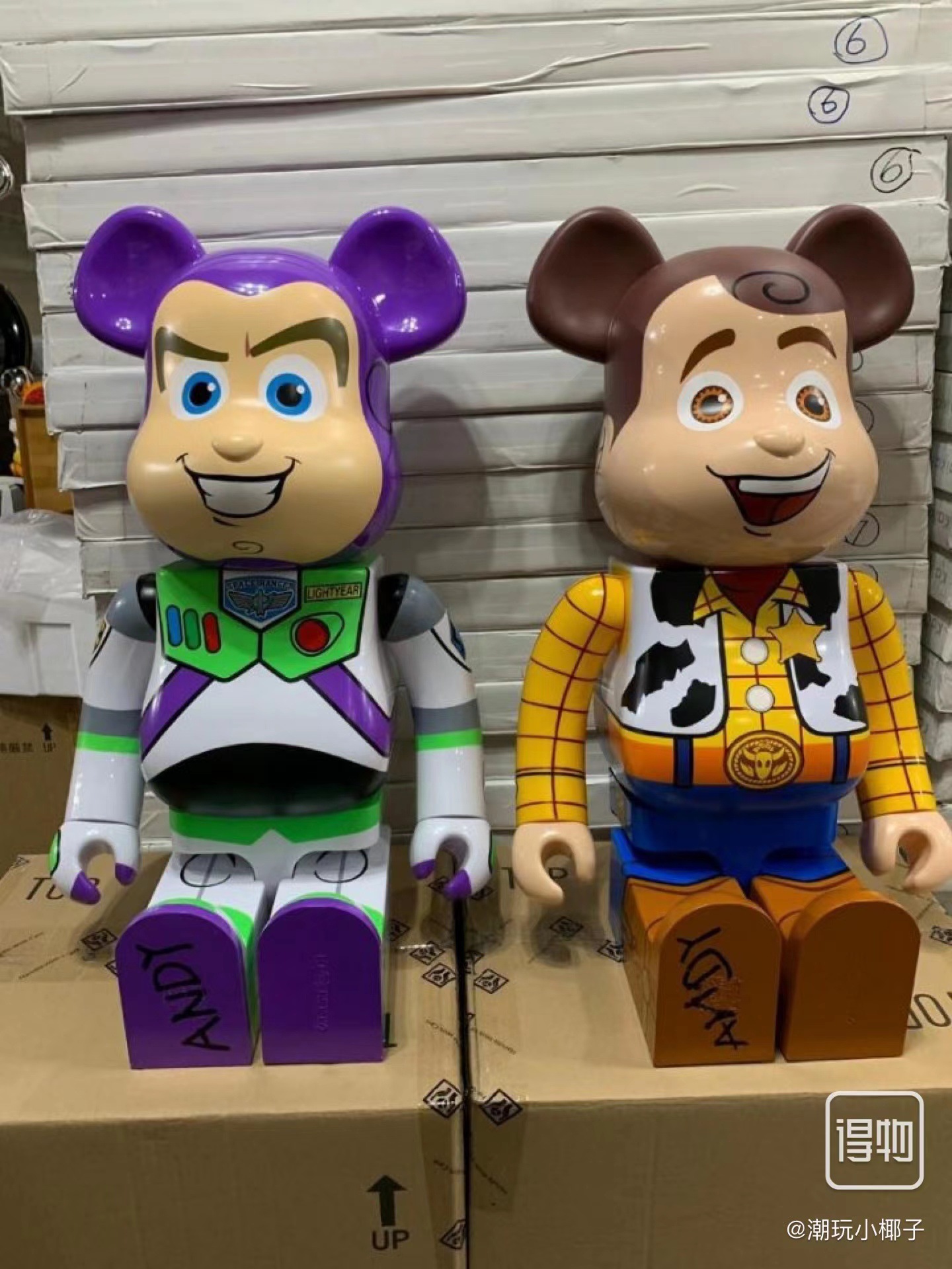 bearbrick woody buzz 400