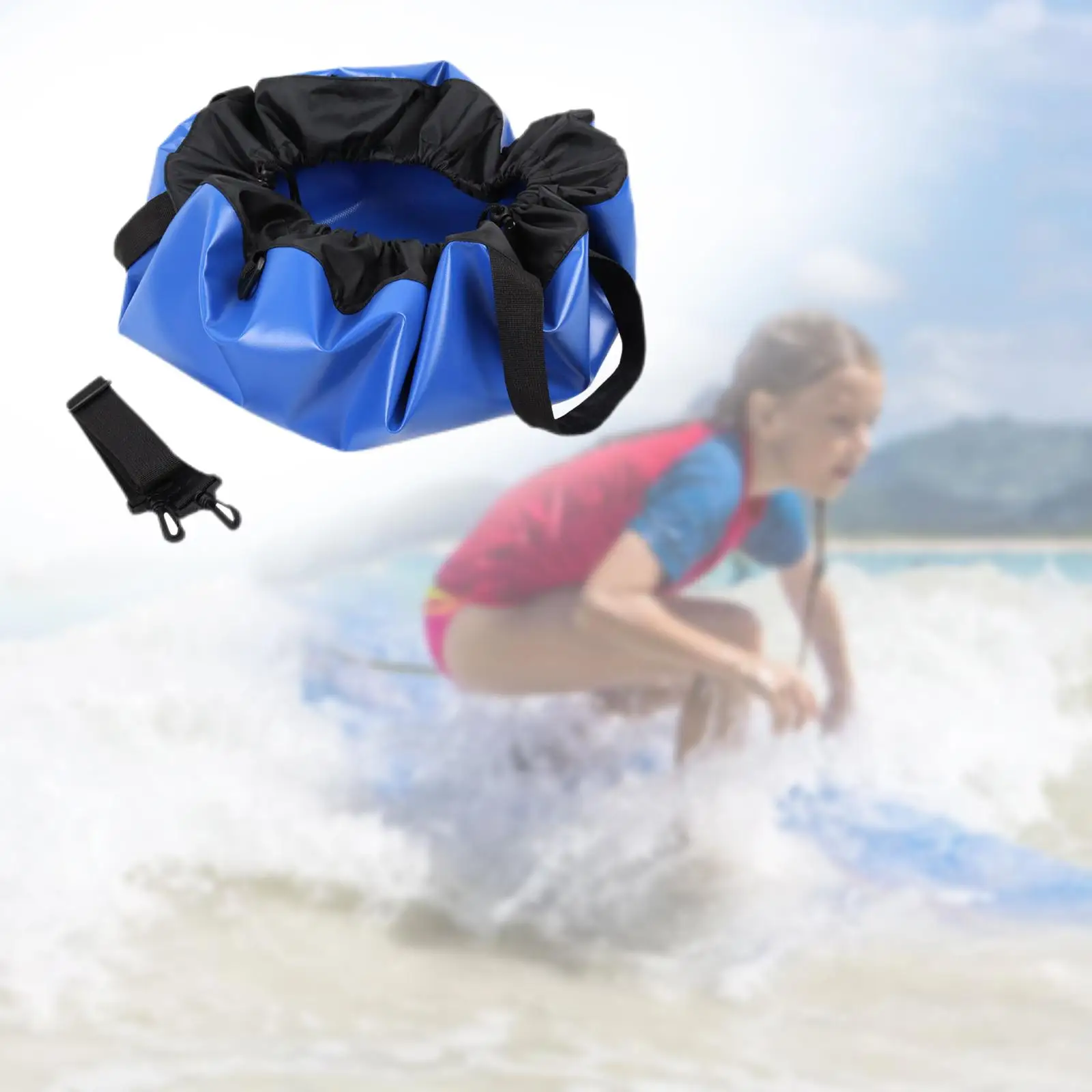 Portable Wetsuit Changing Pad Changing Pad Storage Bag Drawstring Water Sports Changing Pad Accessories