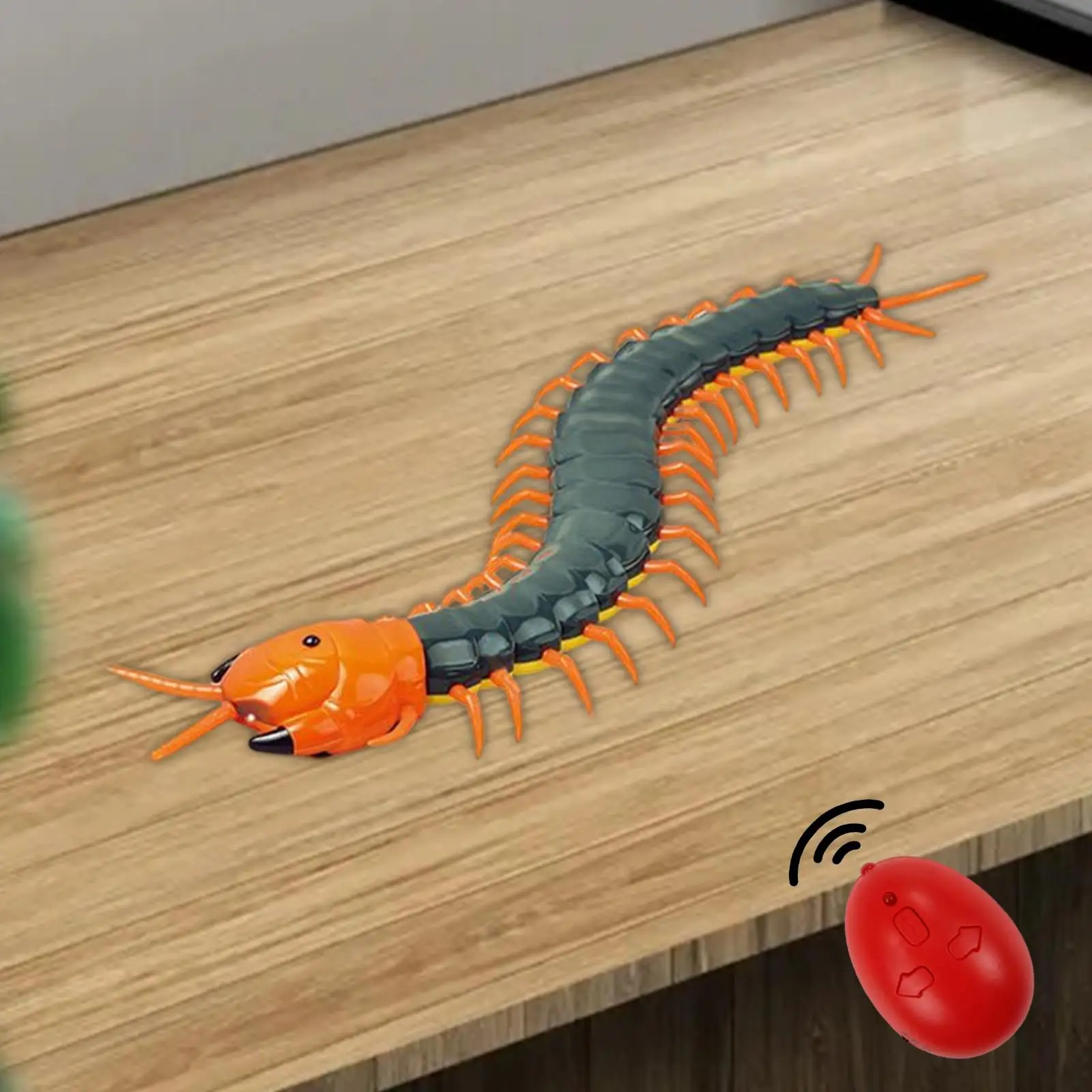 USB Electric Centipede Toy Halloween Jewelry Props Electric Remote Control Toy Remote Control Centipede for Children