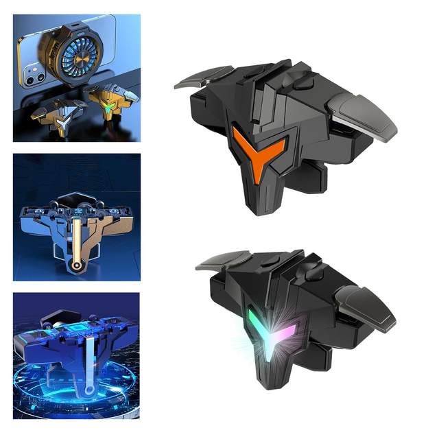 1 Pair Mobile Gaming Trigger A1 Portable Sensitive for Smartphone iOS Aim Shooting