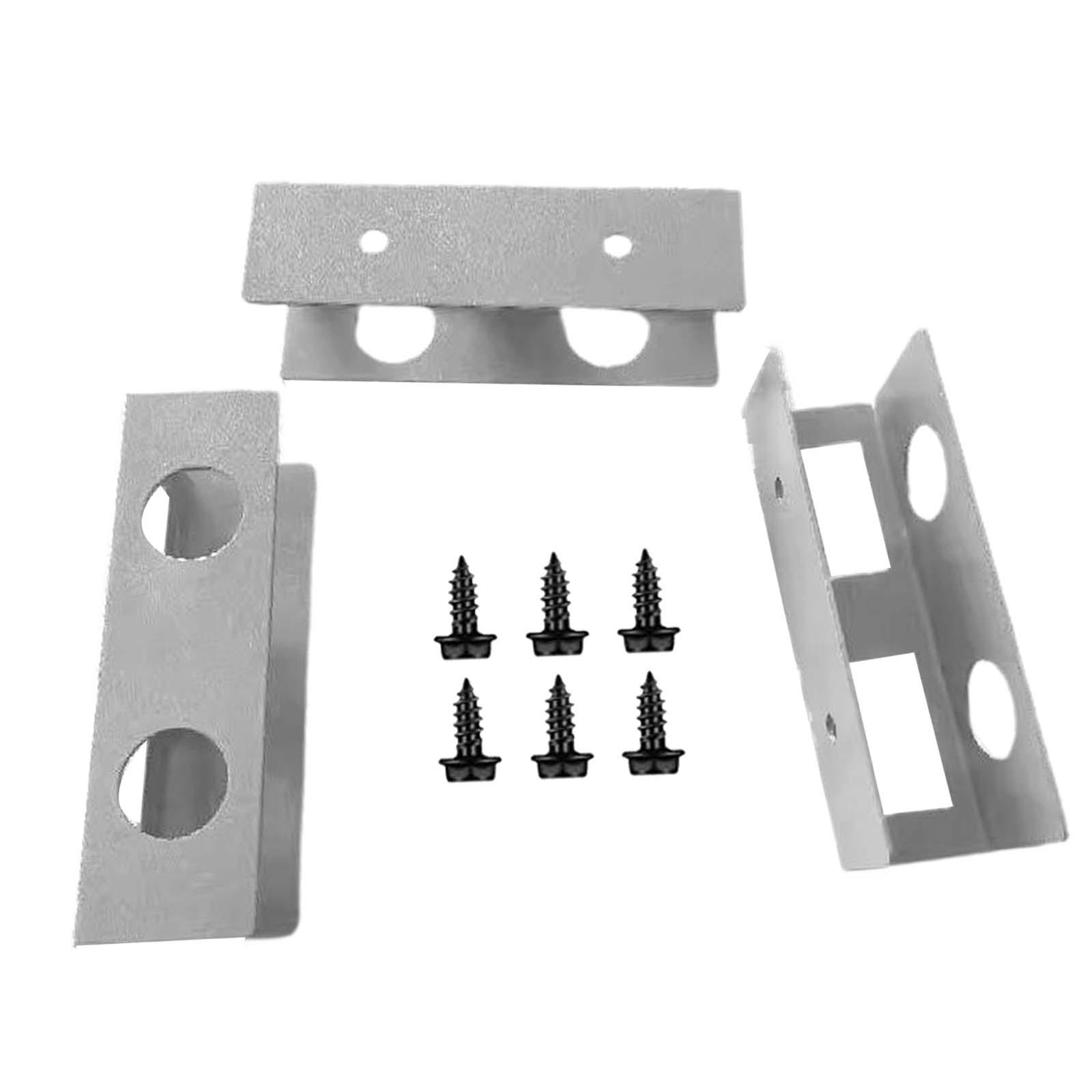 3x under Desk Laptop Mount Bracket Keyboard Storage under Table Shelf with Screw Heavy Duty Notebook Bracket Laptop Holder Mount