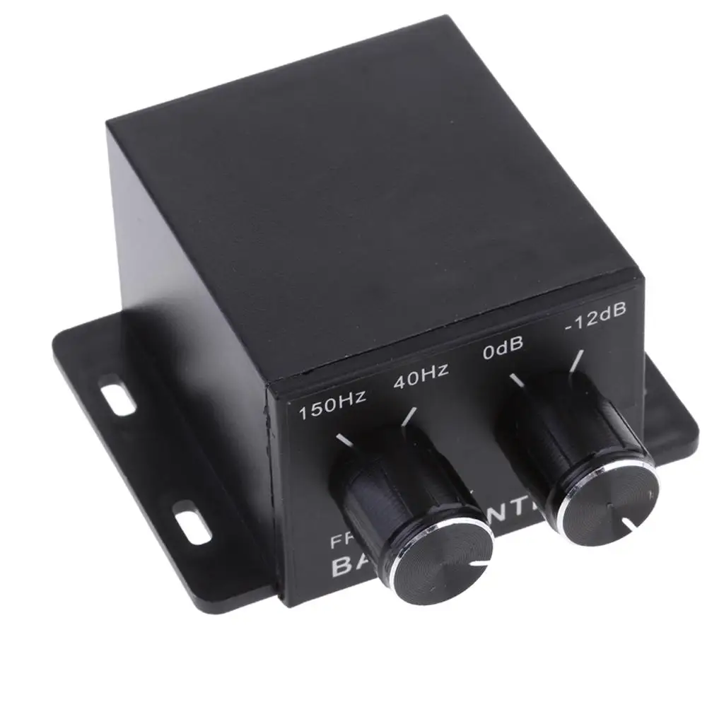 Car RAC Adjust Amplifier Subwoofer Equalizer Crossover Controller