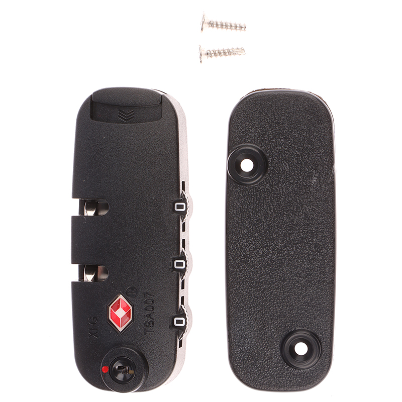 Security Fixed Lock Cupboard Cabinet Locker Padlock For TSA 3 Digit Password Combination Travel Bag Suitcase Luggage Accessories