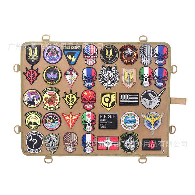 ONETIGRIS Tactical Patch Display Board Patch Holder Folding Mat Military ID  Patches DIY Badge Paste Pad Patches Tool Organizer - AliExpress