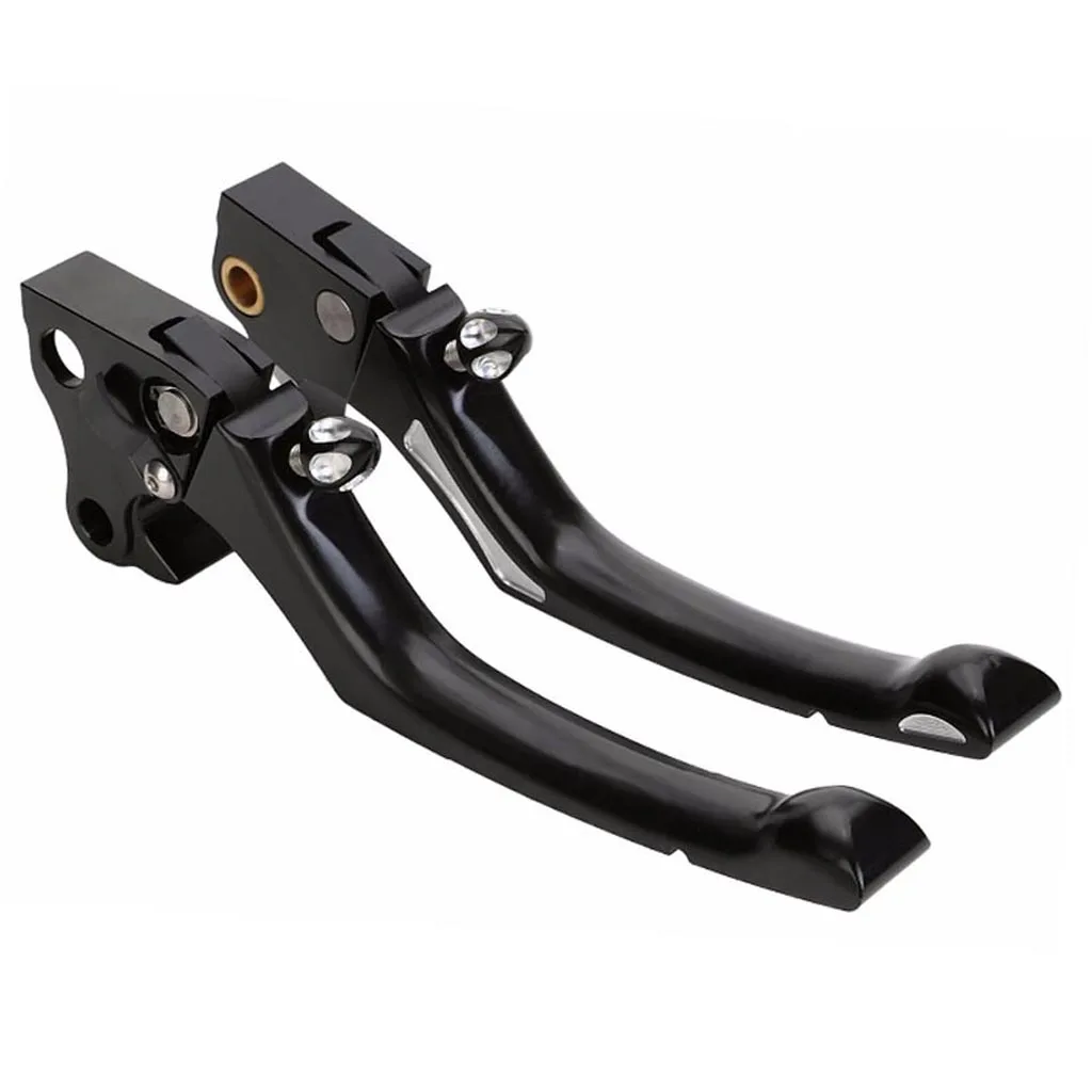 Motorcycle CNC Regulator Clutch Brake Lever Set Aluminum for   883 1200 XL 2004-2013, Black