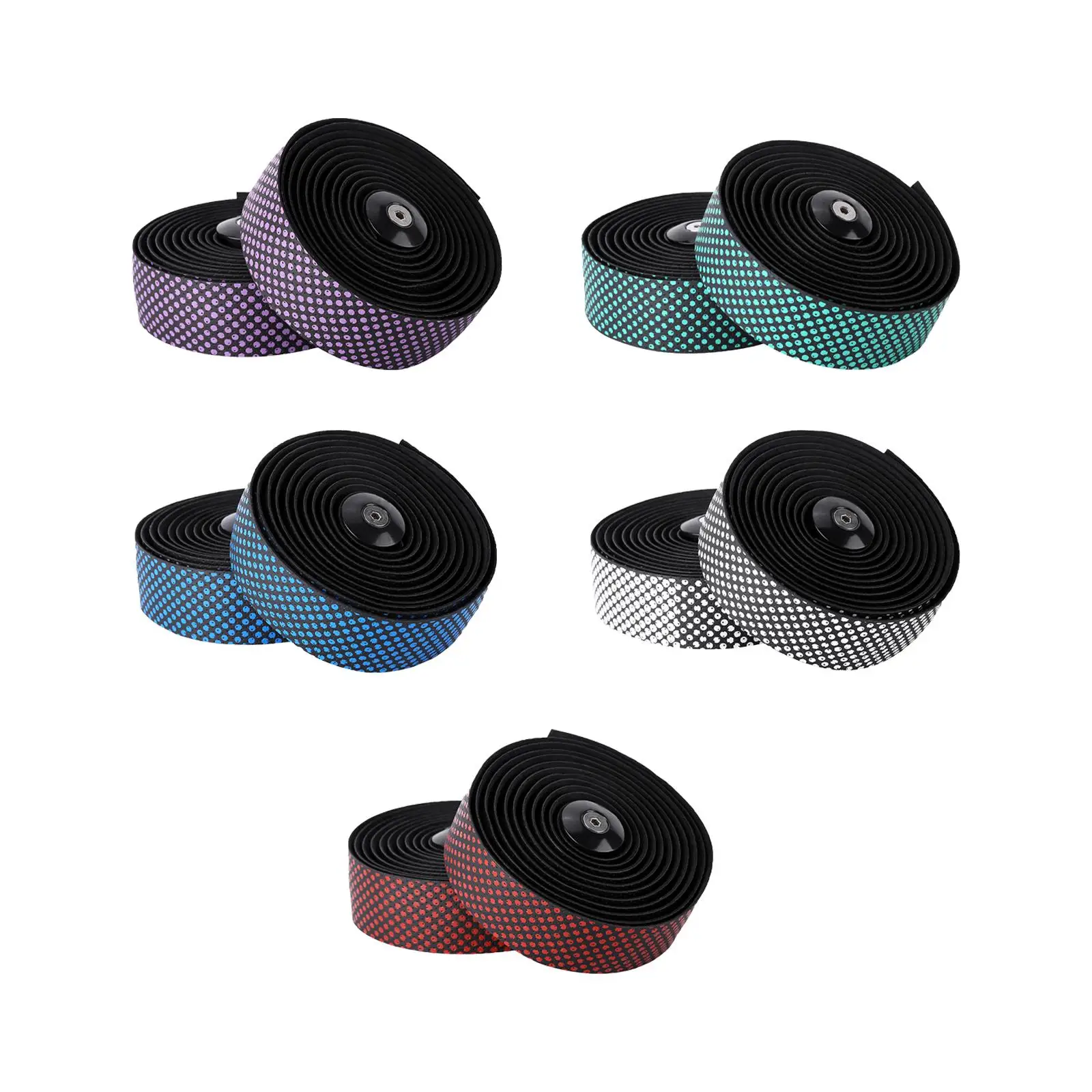 Bike Handlebar Tape Bike Grip Tape Shock Absorbing Comfortable Gripping Bicycle Handle Wraps Bar Tape for Outdoor Riding