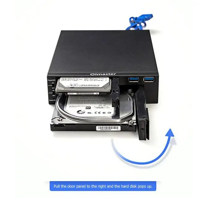MR-6203 2.5/3.5in Internal HDD SSD for CASE Dual USB Optical