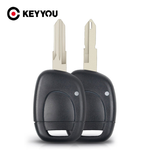 JONGO Coque Clé Renault - Compatible Clio, Megane, Scenic - 2 Boutons