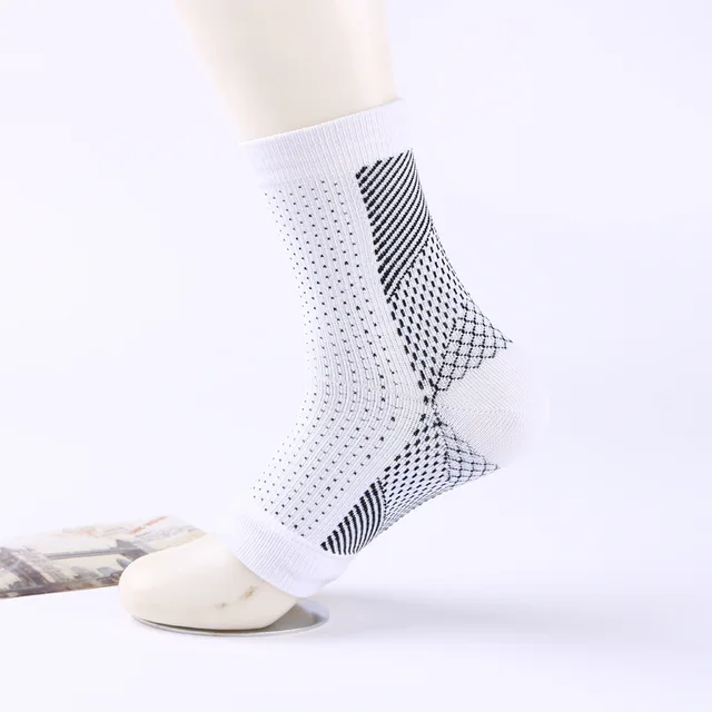 Socks Sports Anti-fatigue Compression Foot Support Running Cycling  Mountaineering Men's and Women's Ankle Support Socks