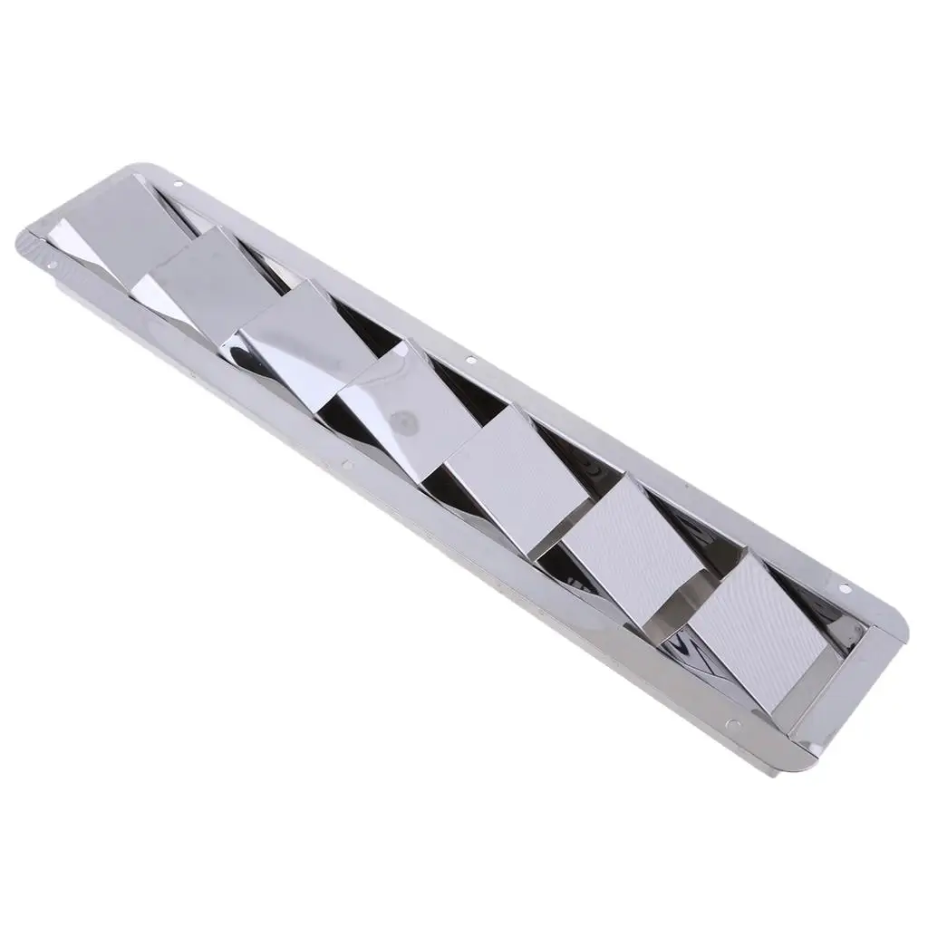 380mm Length 304 Stainless Steel Louver Slots Ventilation
