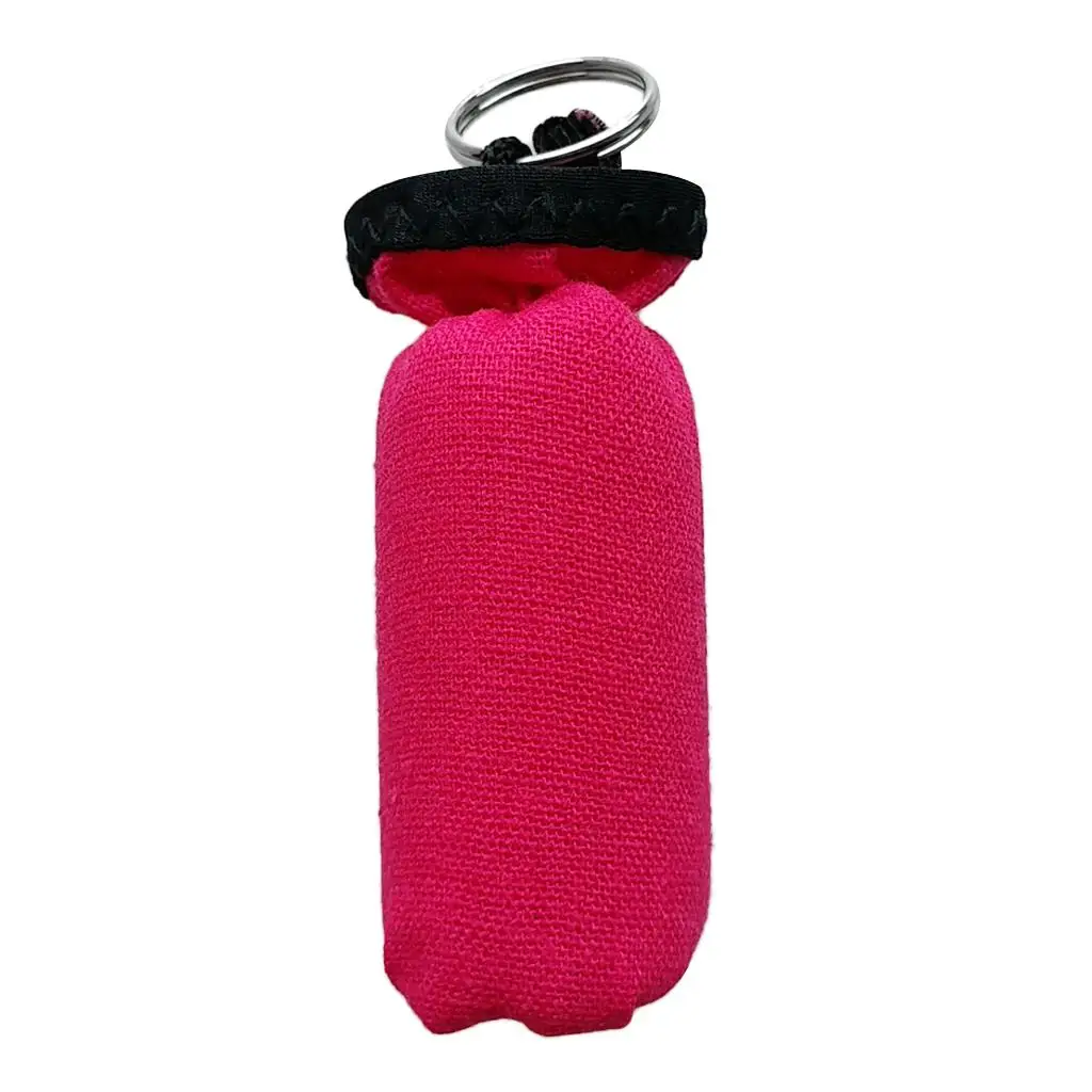 Sailing Boating Yachting Cylinder Foam Floating  Keychain Key Float Buoy  Stainlees  Compact & Durable