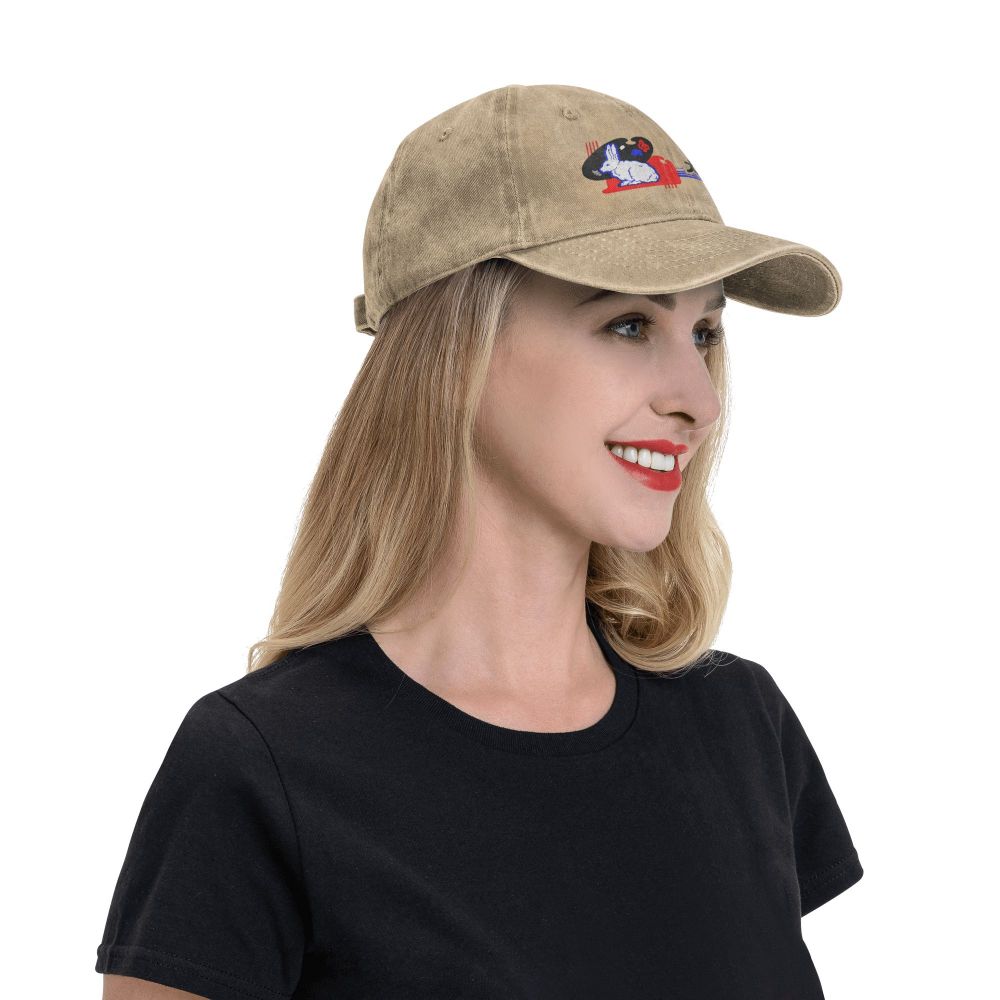 Weiße Kaninchen Süßigkeiten Baseball mütze Männer Hüte Frauen Visier Schutz Snapback Tier mützen – Detail 7