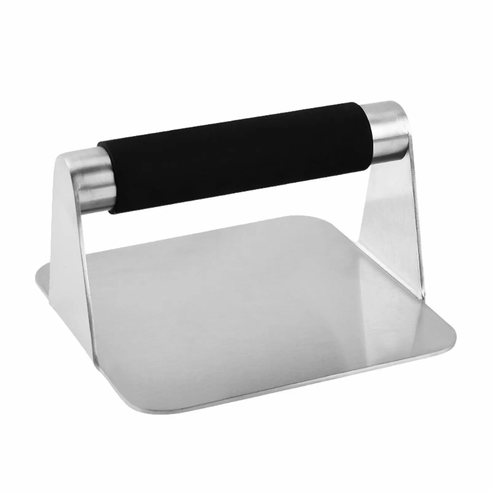 Stainless Steel Burger Press Stainless Steel Griddle Accessories Meat Smasher Grill Press for Steaks BBQ Sandwich Meat Cooking