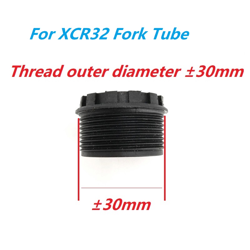 For SR SUNTOUR XCR 32 Front Fork Speed Lockout Lever Lock Cover End Cap Fixing Bolt Damping Rod Cartridge Lock Top Cap Assembly