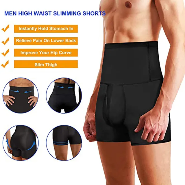 Men's briefs underwear waist abdomen with a closed belly fat burning  shapewear - AliExpress