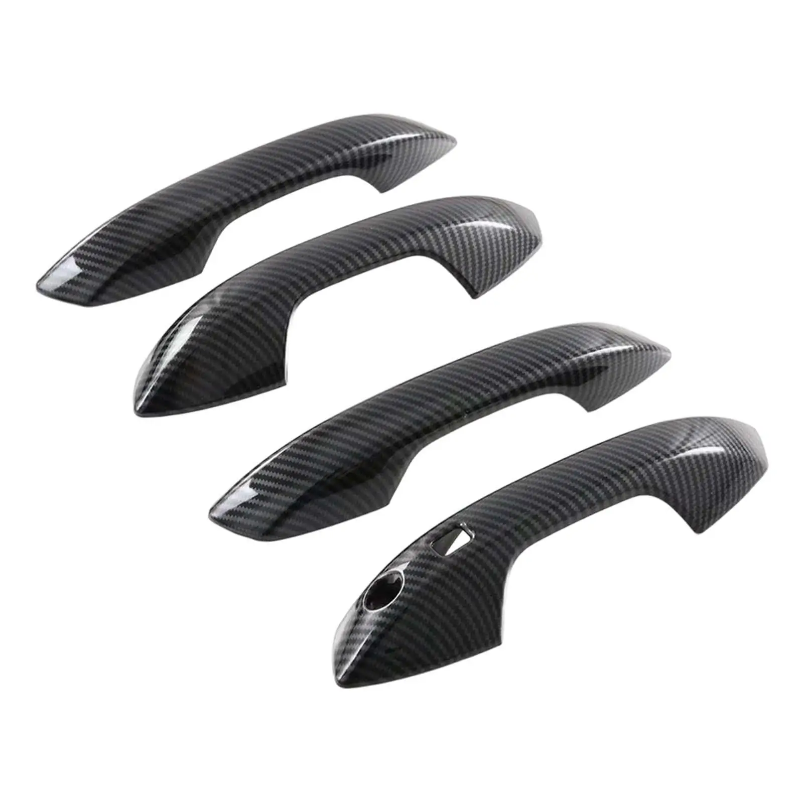 4Pcs Car Door Handle Protective Cover Scratch Resistant Durable Accessories Door Knob Modification Protector for Byd Atto 3