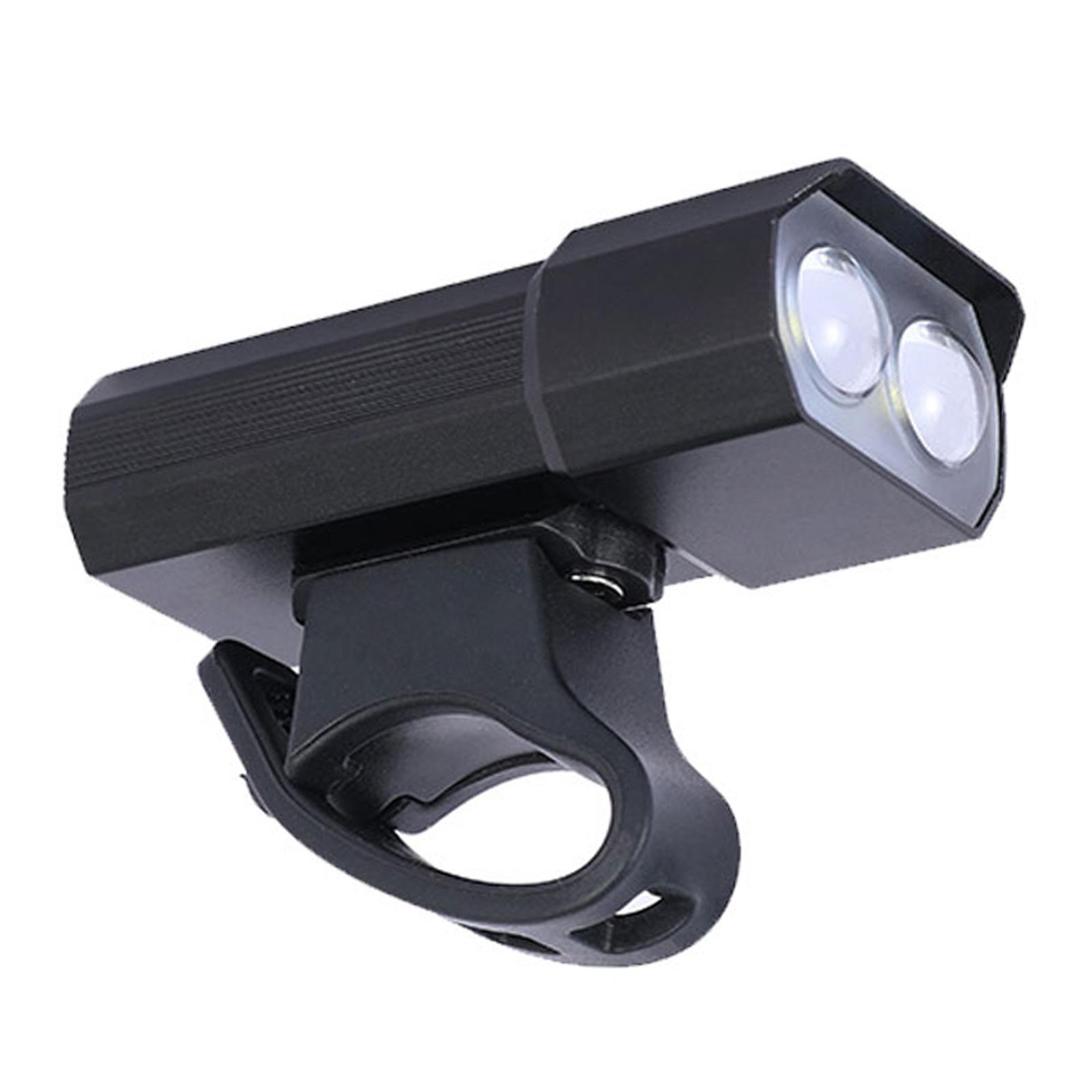 USB Bike Headlight, Waterproof Bicycle Front Light Head Light Rotatable Bracket for MTB Mountain Road Bike Cycling